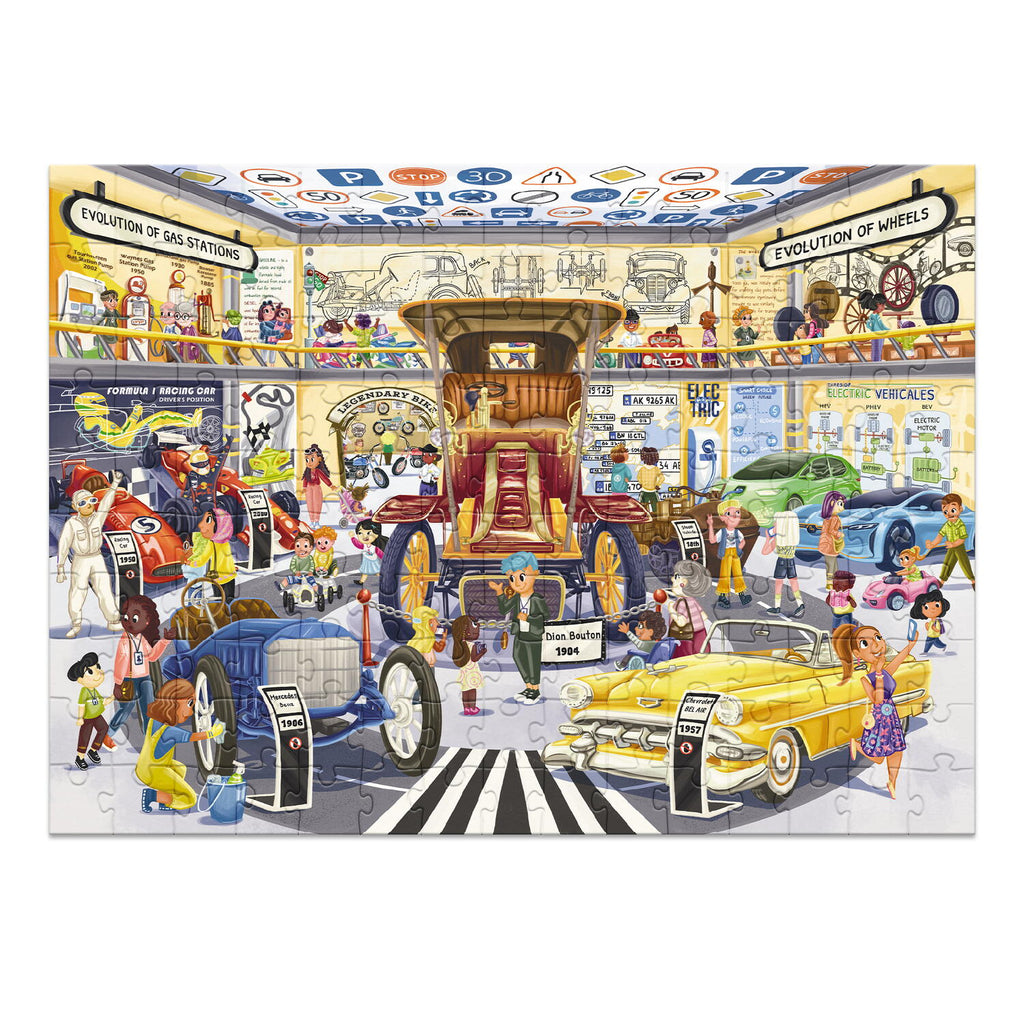 PUZZLE - MUZEUL TRANSPORTURILOR (150 PIESE) - DODO (DO300640)