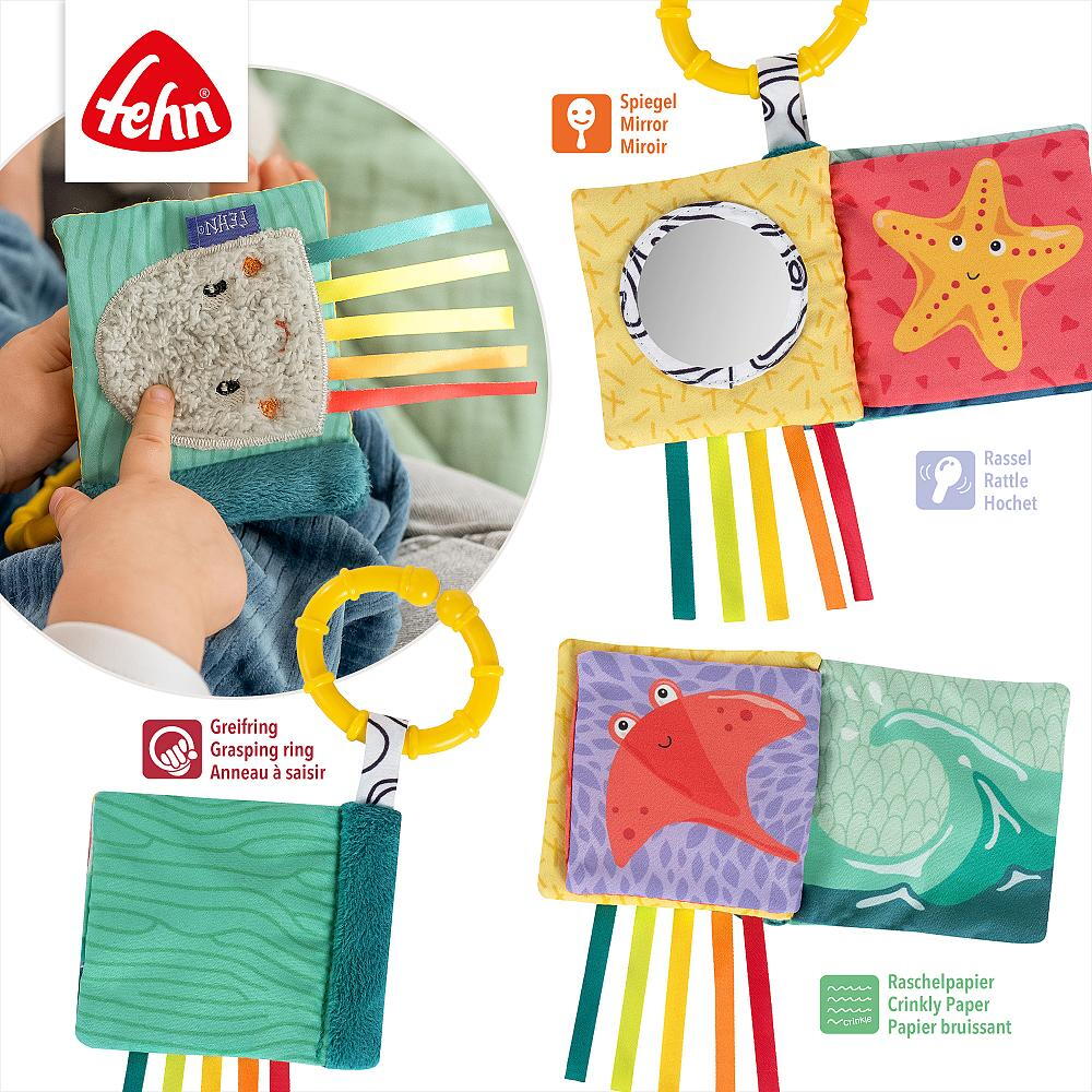 CARTICICA PENTRU BEBELUSI - CARACATITA COLORATA - FEHN (043082)