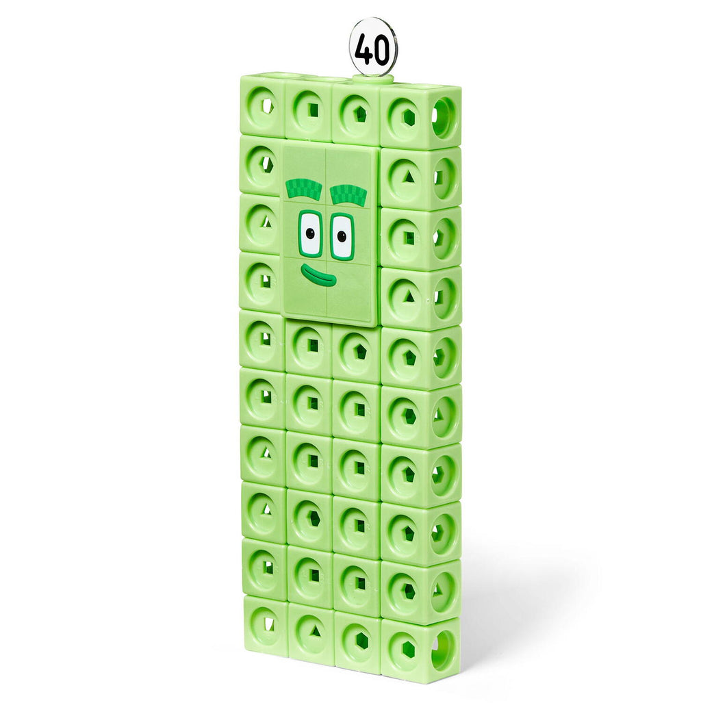 MATHLINK®CUBES NUMBERBLOCKS® IN ENGLEZA SET DE ACTIVITATI DE LA 31-40 - HAND2MIND (HM97850-UK)