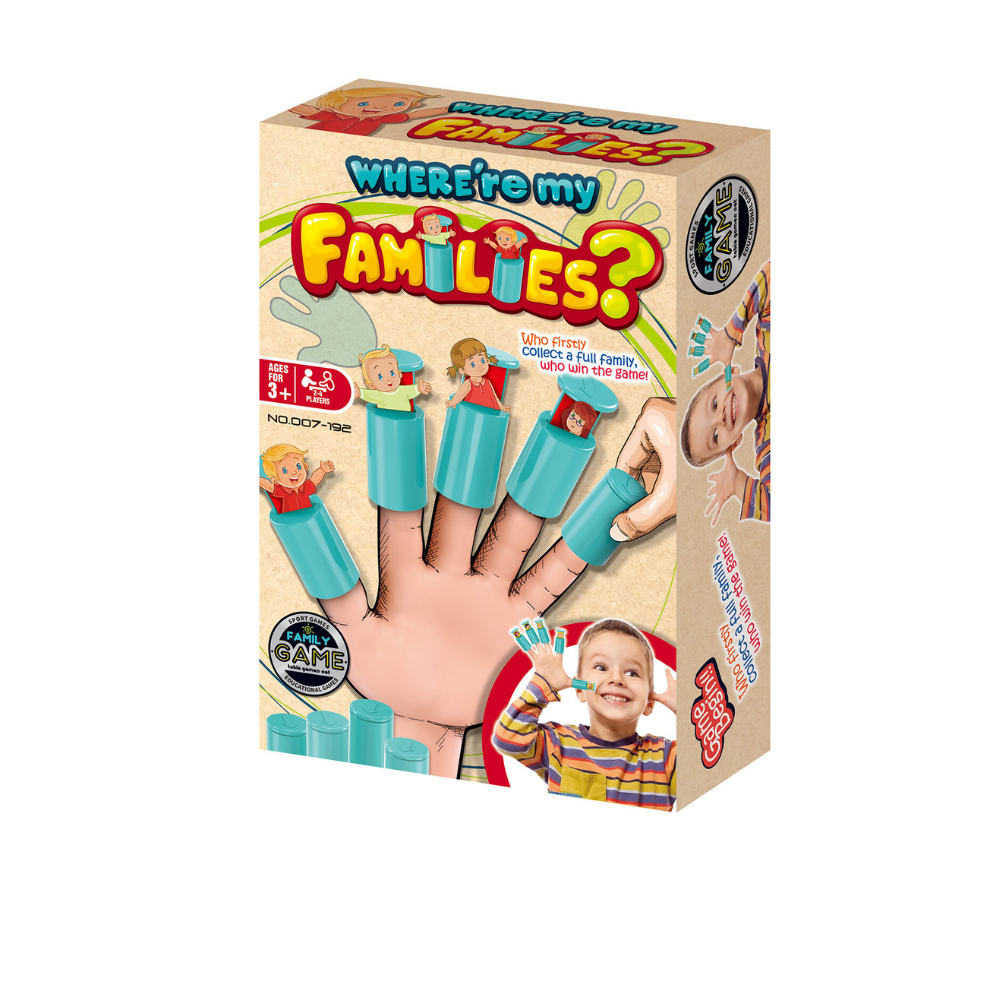 MATCHING GAME - WHERE IS MY FAMILY? - OWL (007192)