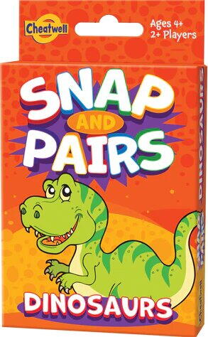 JOC DE CARTI 2 IN 1 - DINOZAURI VESELI - CHEATWELL (C12643)