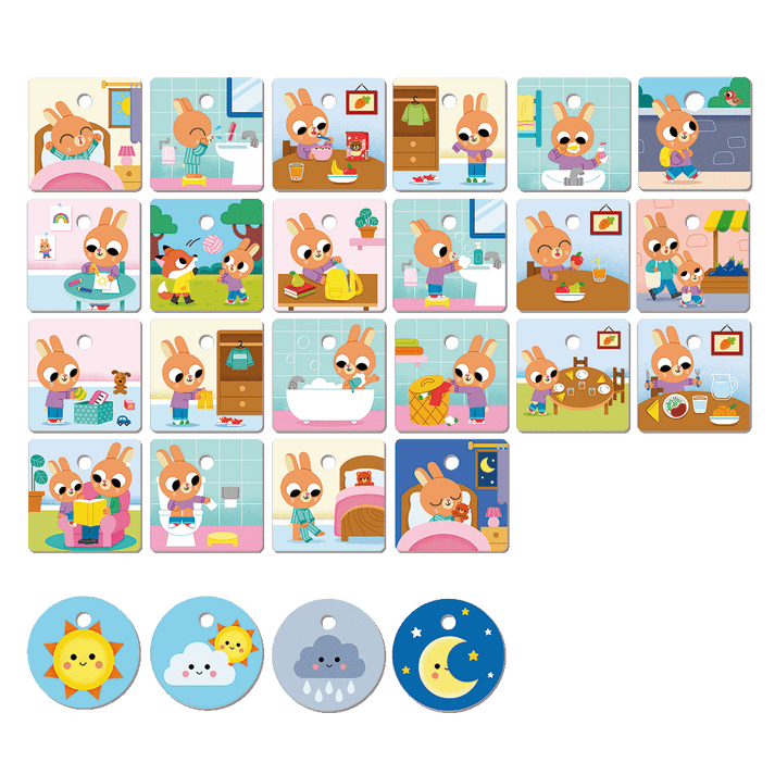 JOC EDUCATIV - CASUTA CU ACTIVITATI ZILNICE - GOULA (1110700211)