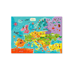 PUZZLE - DESCOPERA EUROPA (100 PIESE) - DODO (DO300124)