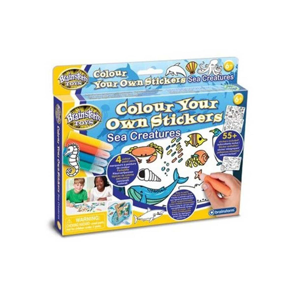 COLOREAZA ABTIBILDURI - LUMEA ACVATICA - BRAINSTORM (E2098)
