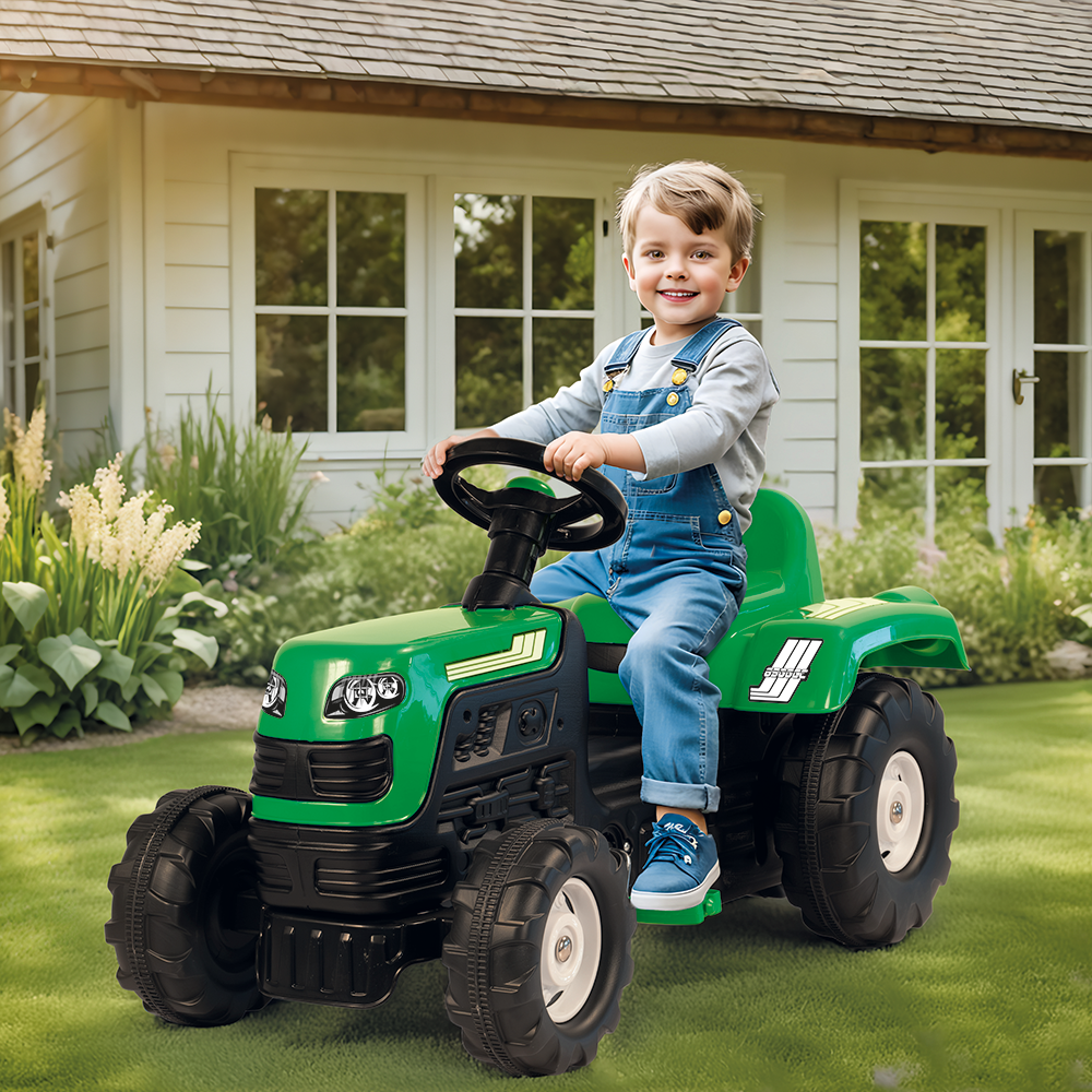TRACTOR CU PEDALE - VERDE - DOLU (D8245)