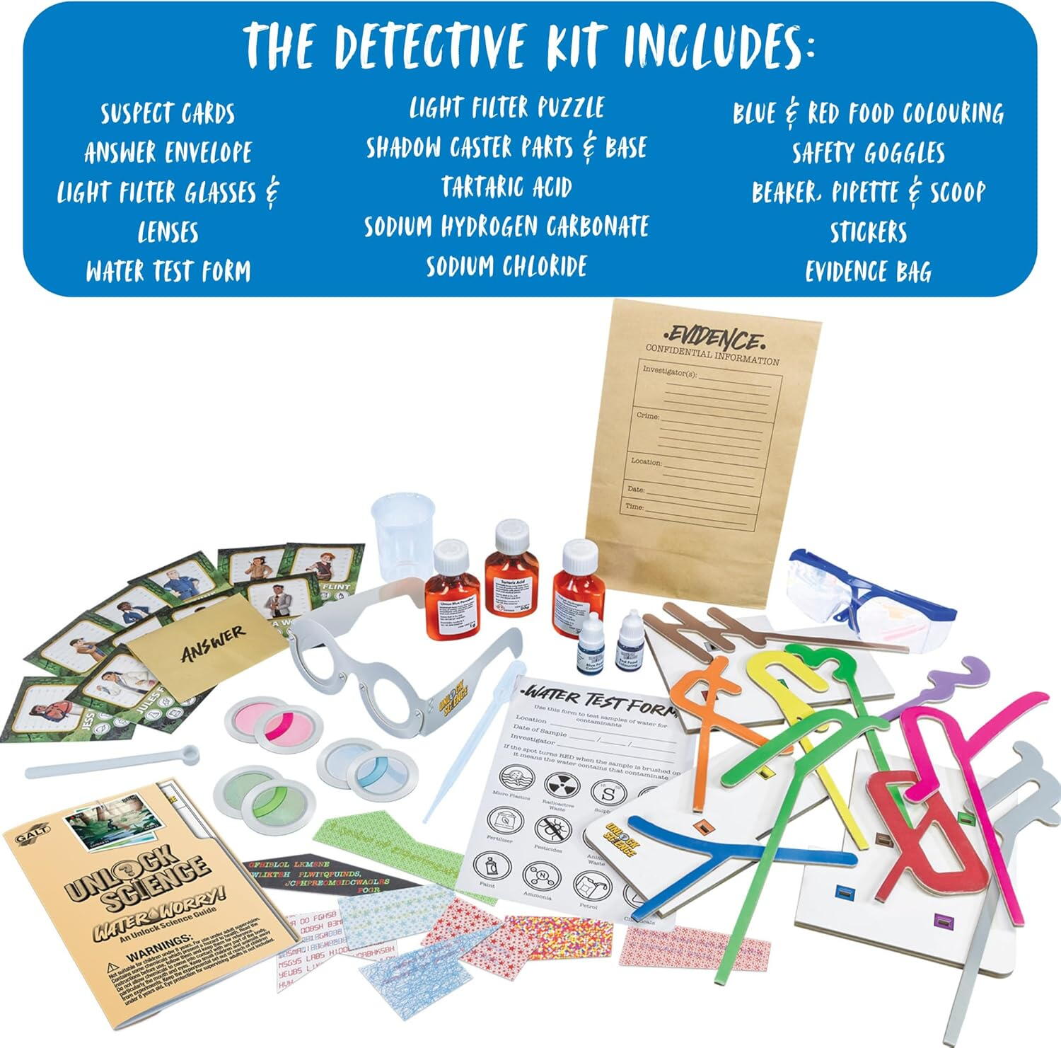 SET EXPERIMENTE UNLOCK SCIENCE: CINE POLUEAZA APA? - GALT (1150400311)