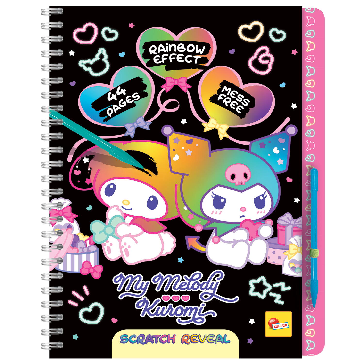 CARTICICA DE RAZUIT - MY MELODY & KUROMI - LISCIANI (L13287)