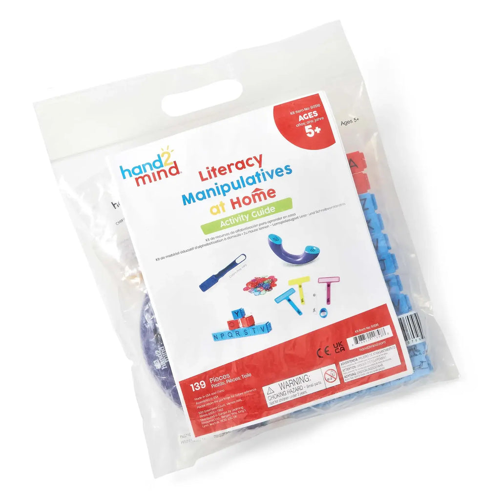 KIT DE MATERIALE TACTILE - INVAT SA SCRIU & CITESC (LB. ENGLEZA) - HAND2MIND (93516)
