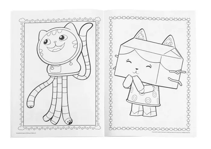 MY COLORING BOOK - GABBY'S DOLLHOUSE - TOTUM (TT074606)