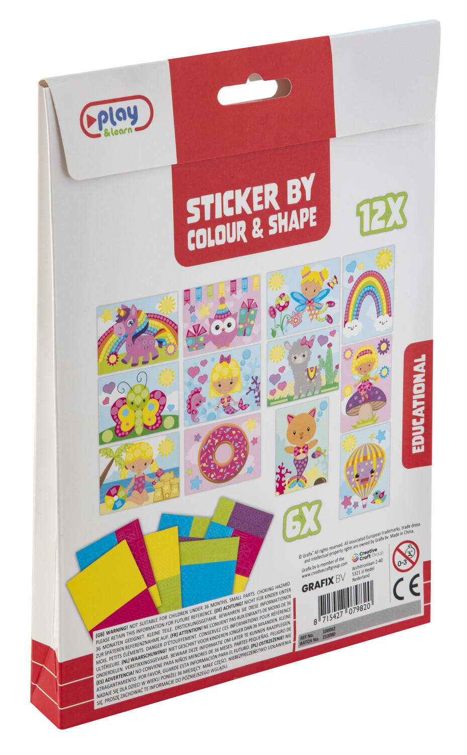 COLORS AND SHAPES BUMPER SET - THE MAGIC UNIVERSE - GRAPHIX (100062A)