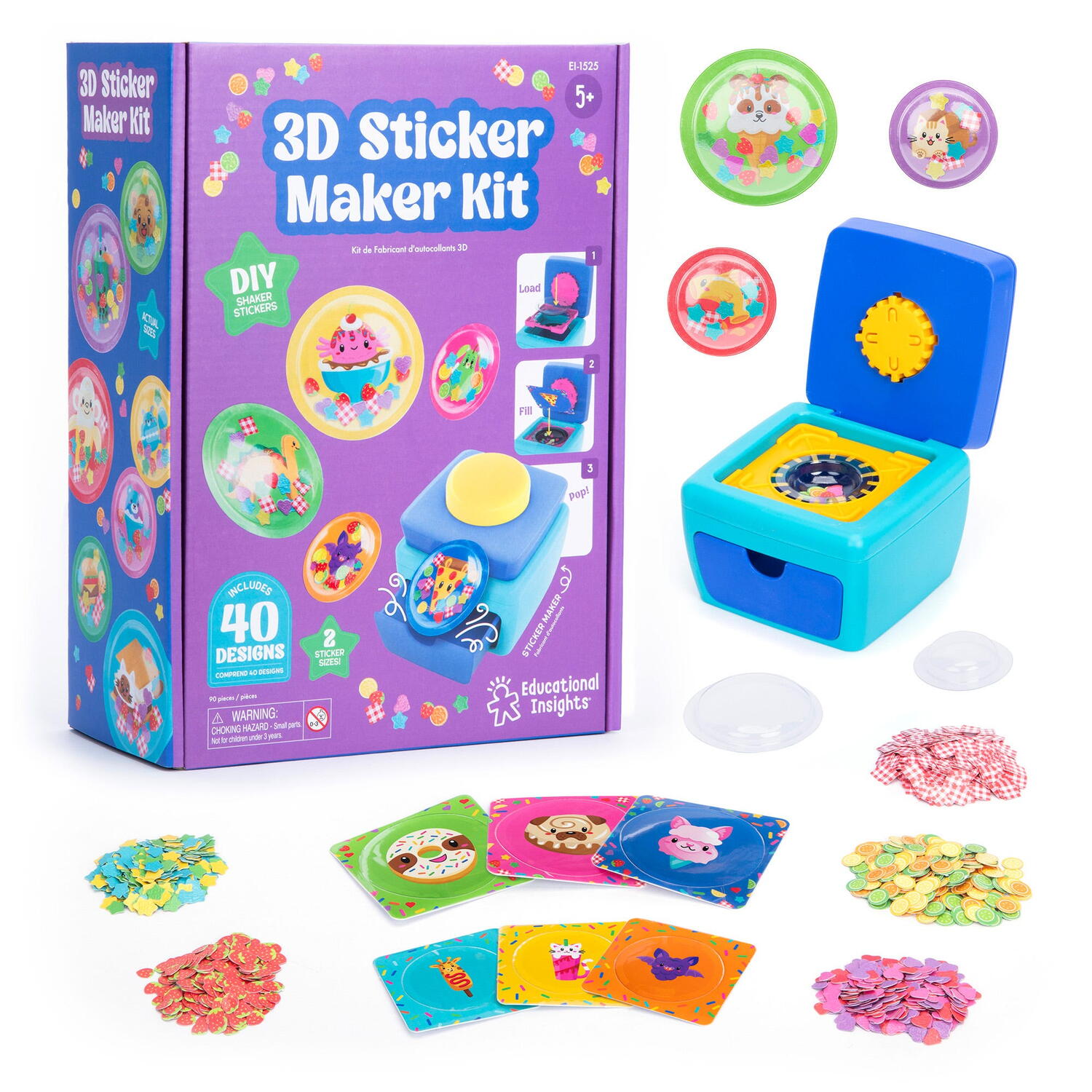 KIT CREATIE ABTIBILDURI 3D - EDUCATIONAL INSIGHTS (EI-1525)