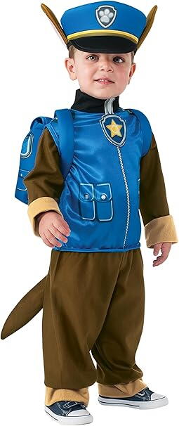 COSTUM DE CARNAVAL PAW PATROL - CHASE - RUBIES (630718)