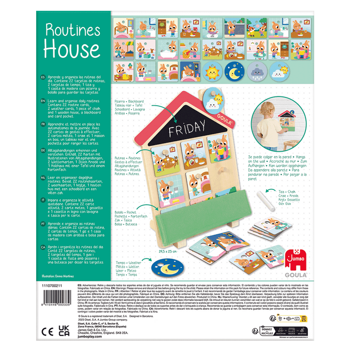 JOC EDUCATIV - CASUTA CU ACTIVITATI ZILNICE - GOULA (1110700211)