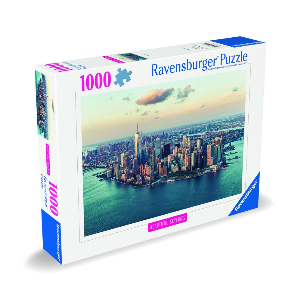 PUZZLE NEW YORK 1000 PIESE DESIGN NOU - RAVENSBURGER (RVSPA00017)