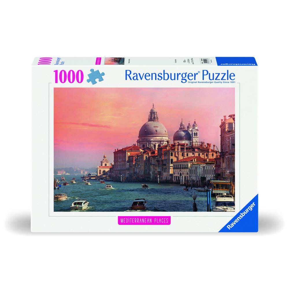 PUZZLE ITALIA MEDITERANEANA 1000 PIESE DESIGN NOU - RAVENSBURGER (RVSPA00026)