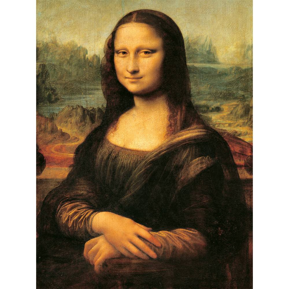 RAVENSBURGER - PUZZLE LEONARDO DA VINCI MONA LISA 1000 PIESE DESIGN NOU - RAVENSBURGER (RVSPA00058)