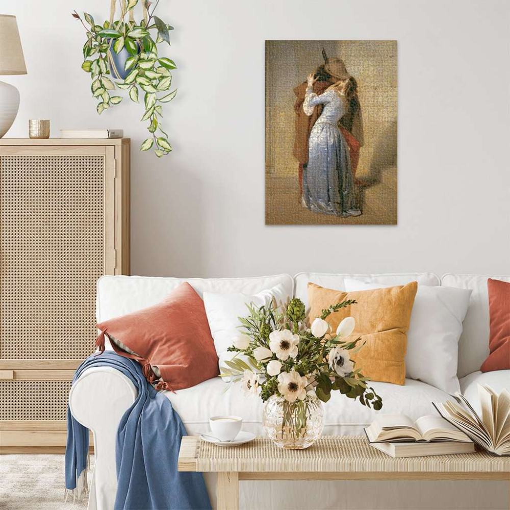 PUZZLE HAYEZ THE KISS 1000 PIECES NEW DESIGN - RAVENSBURGER (RVSPA00061)