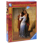 PUZZLE HAYEZ THE KISS 1000 PIECES NEW DESIGN - RAVENSBURGER (RVSPA00061)