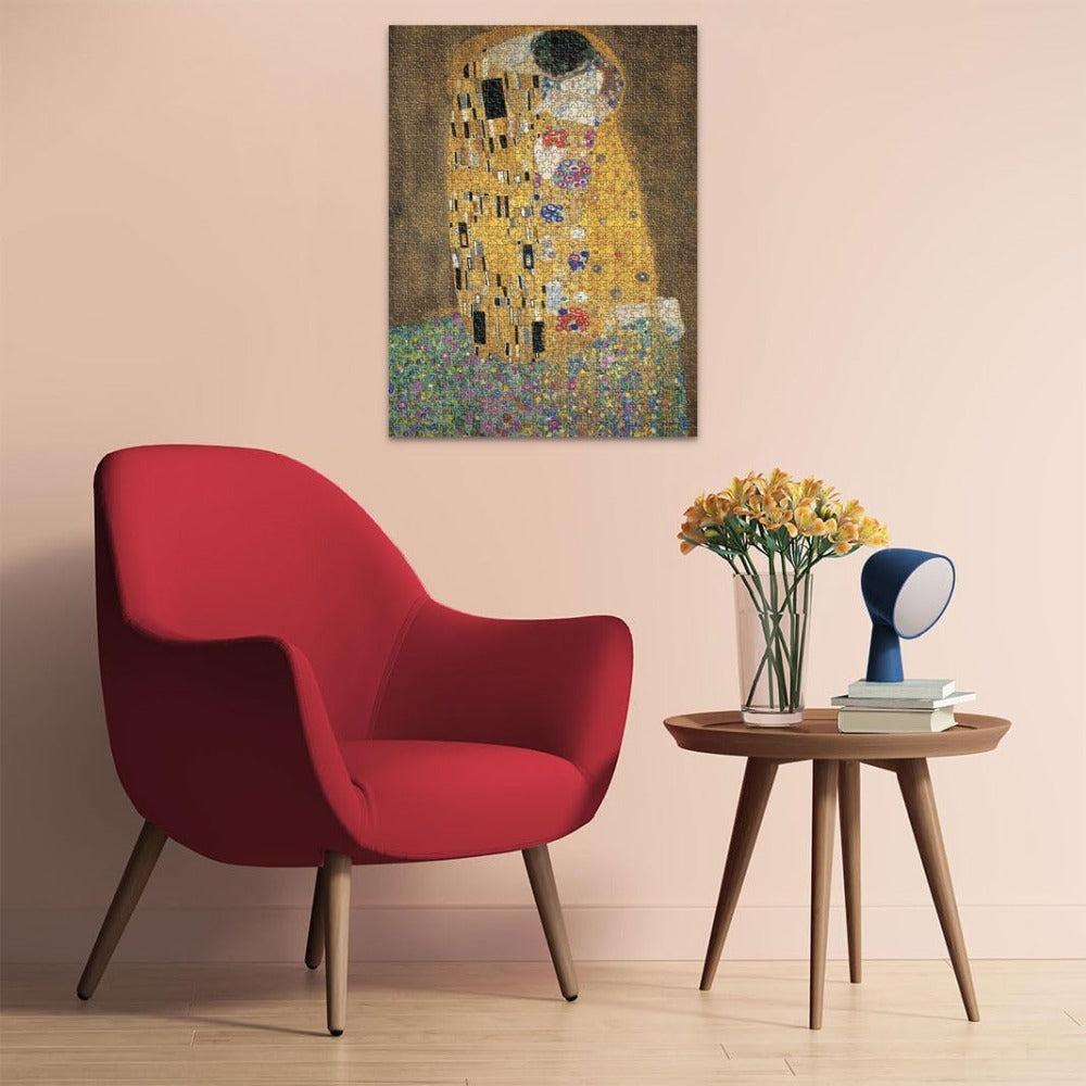 PUZZLE KLIMT THE KISS 1500 PIECES NEW DESIGN - RAVENSBURGER (RVSPA00080)