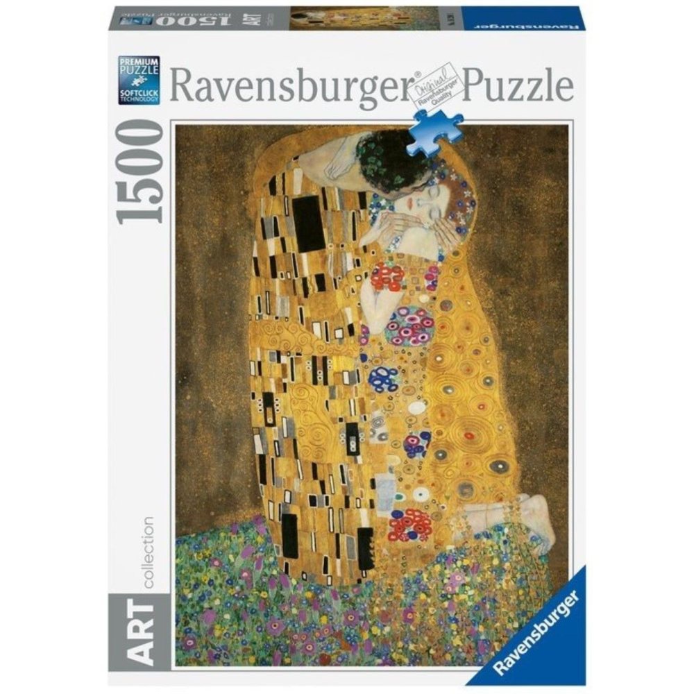 PUZZLE KLIMT THE KISS 1500 PIECES NEW DESIGN - RAVENSBURGER (RVSPA00080)