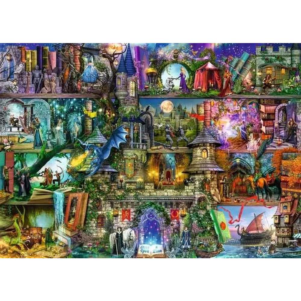 LEGENDS AND MYTHS PUZZLE 1000 PIECES NEW DESIGN - RAVENSBURGER (RVSPA00089)