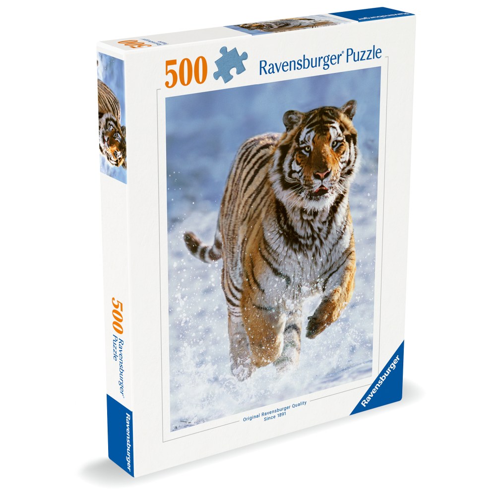 PUZZLE TIGRU IN ZAPADA 500 PIESE DESIGN NOU - RAVENSBURGER (RVSPA00148)