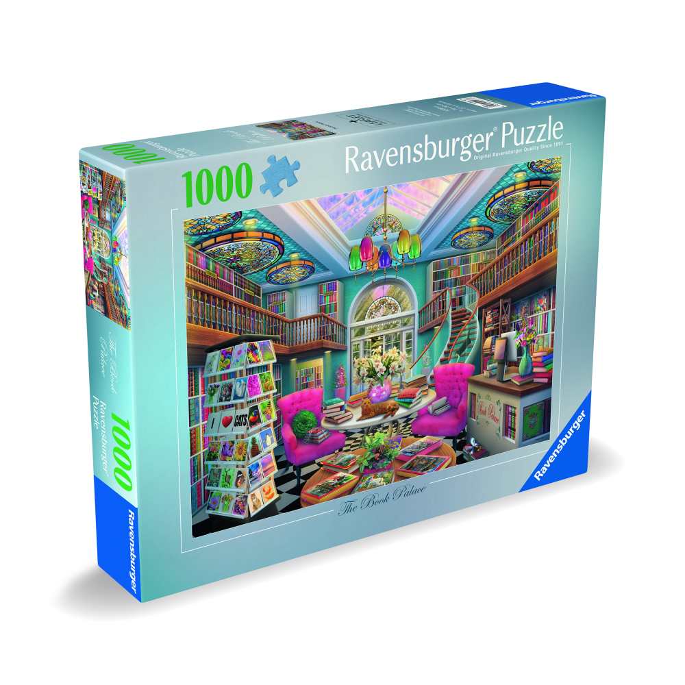PUZZLE PALATUL CARTILOR 1000 PIESE DESIGN NOU - RAVENSBURGER (RVSPA00167)
