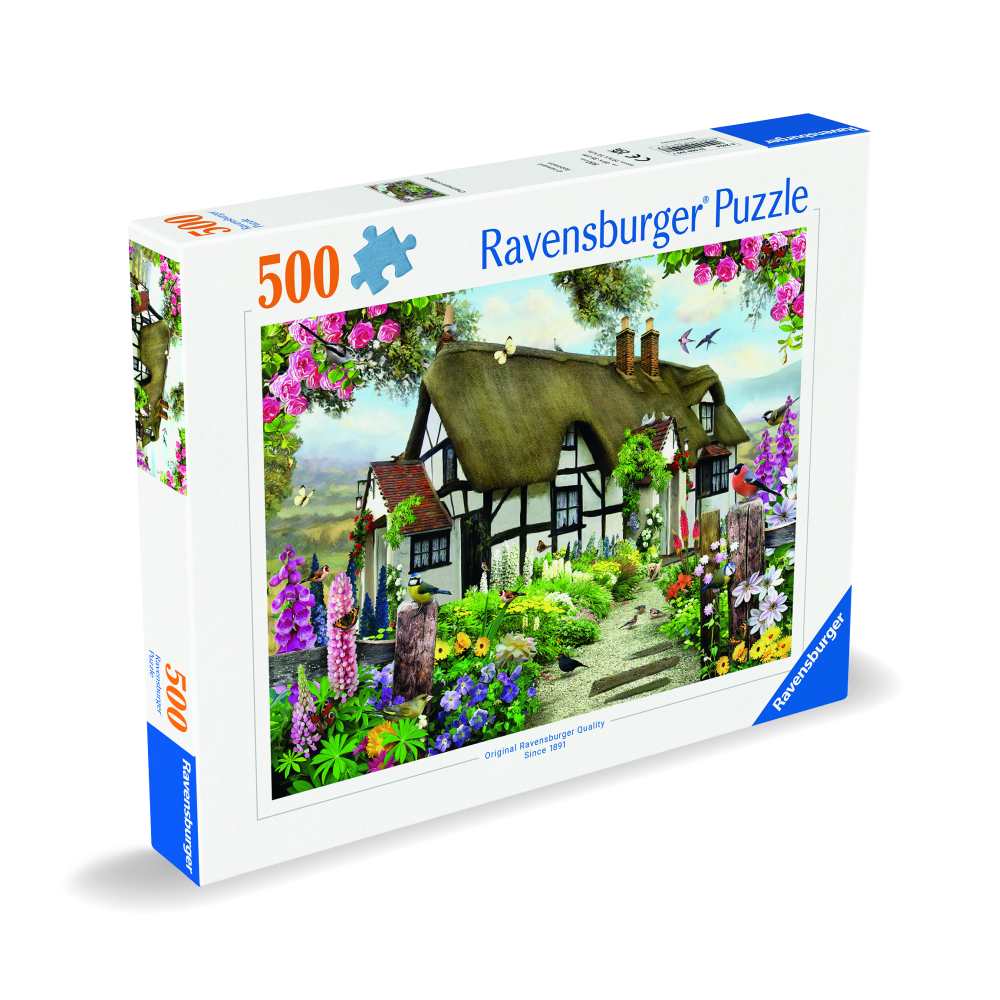 PUZZLE CABANA 500 PIESE DESIGN NOU - RAVENSBURGER (RVSPA00199)