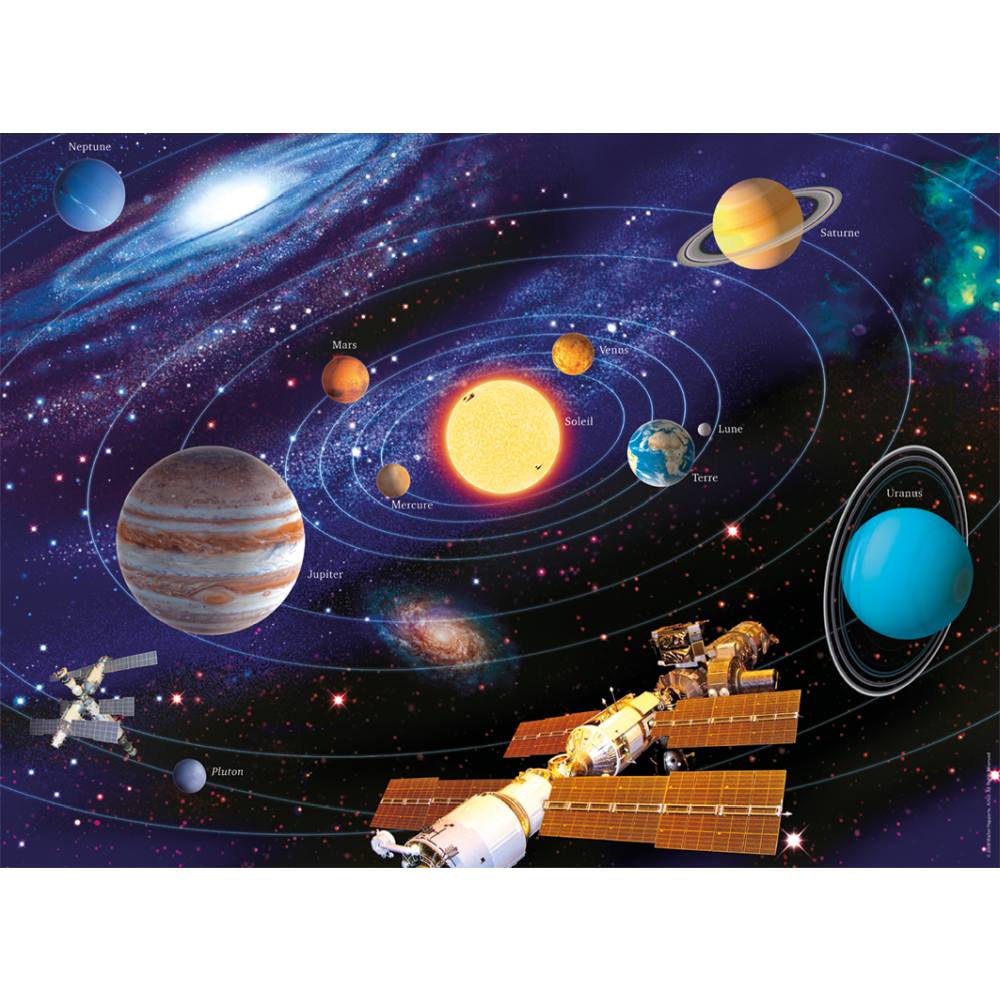 PUZZLE SISTEMUL SOLAR 500 PIESE DESIGN NOU - RAVENSBURGER (RVSPA00202)