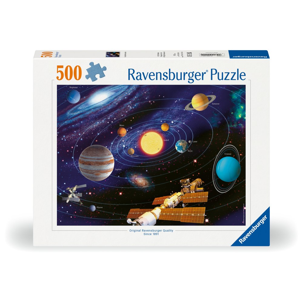 PUZZLE SISTEMUL SOLAR 500 PIESE DESIGN NOU - RAVENSBURGER (RVSPA00202)