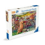 PUZZLE PUPPIES ON A BICYCLE 500 PIECES NEW DESIGN - RAVENSBURGER (RVSPA00209)
