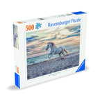 PUZZLE CAL PE PLAJA 500 PIESE DESIGN NOU - RAVENSBURGER (RVSPA00222)