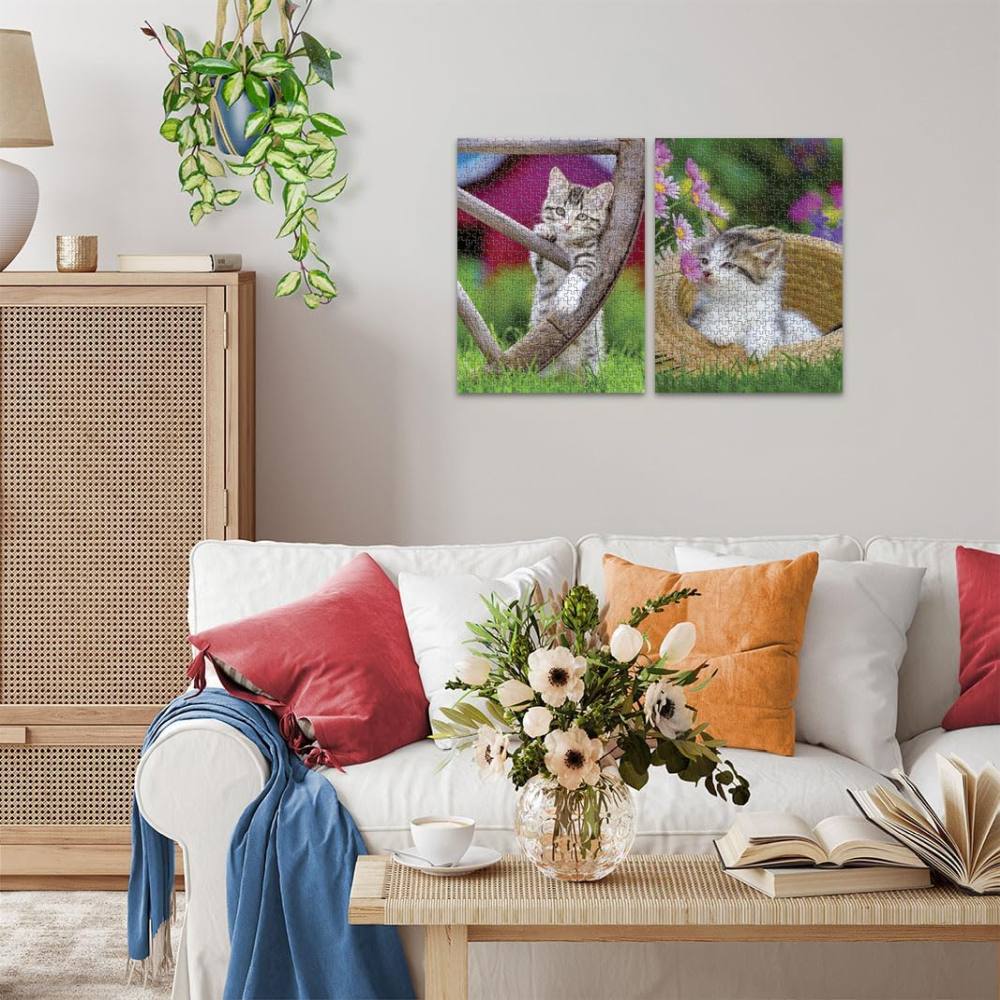 PUZZLE PISICUTE 2X500 PIESE - RAVENSBURGER (RVSPA00232)