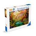 PUZZLE TINUTUL DINOZAURILOR 500 PIESE DESIGN NOU - RAVENSBURGER (RVSPA00238)