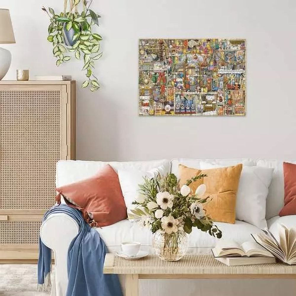 PUZZLE COLIN THOMPSON DULAP CU DECORATIUNI DE CRACIUN 1000 PIESE DESIGN NOU - RAVENSBURGER (RVSPA00303)