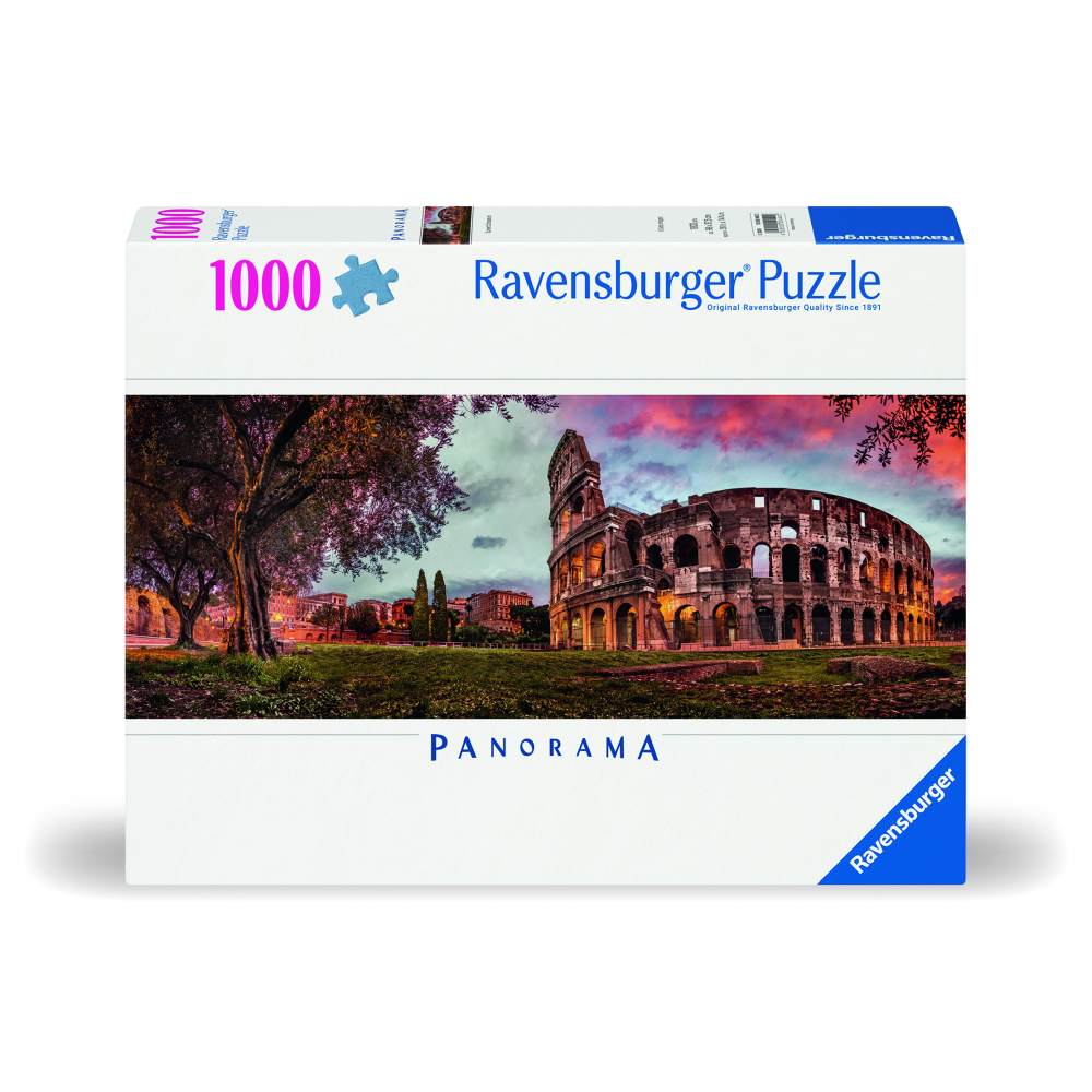 PUZZLE PANORAMA COLOSSEUM 1000 PIESE DESIGN NOU - RAVENSBURGER (RVSPA00440)