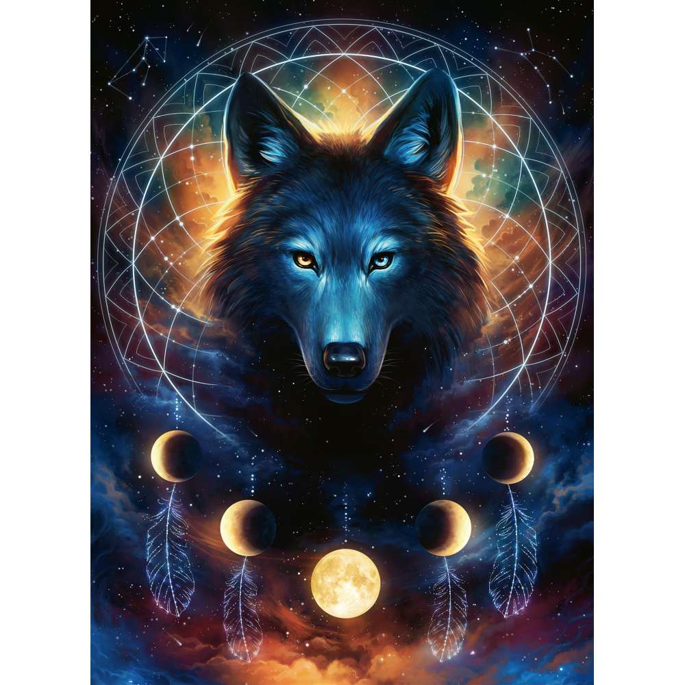 RAVENSBURGER - 500 PIECE LUP PUZZLE GLOWS IN THE DARK NEW DESIGN - RAVENSBURGER (RVSPA00442)