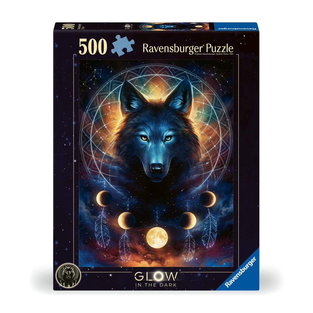 RAVENSBURGER - 500 PIECE LUP PUZZLE GLOWS IN THE DARK NEW DESIGN - RAVENSBURGER (RVSPA00442)