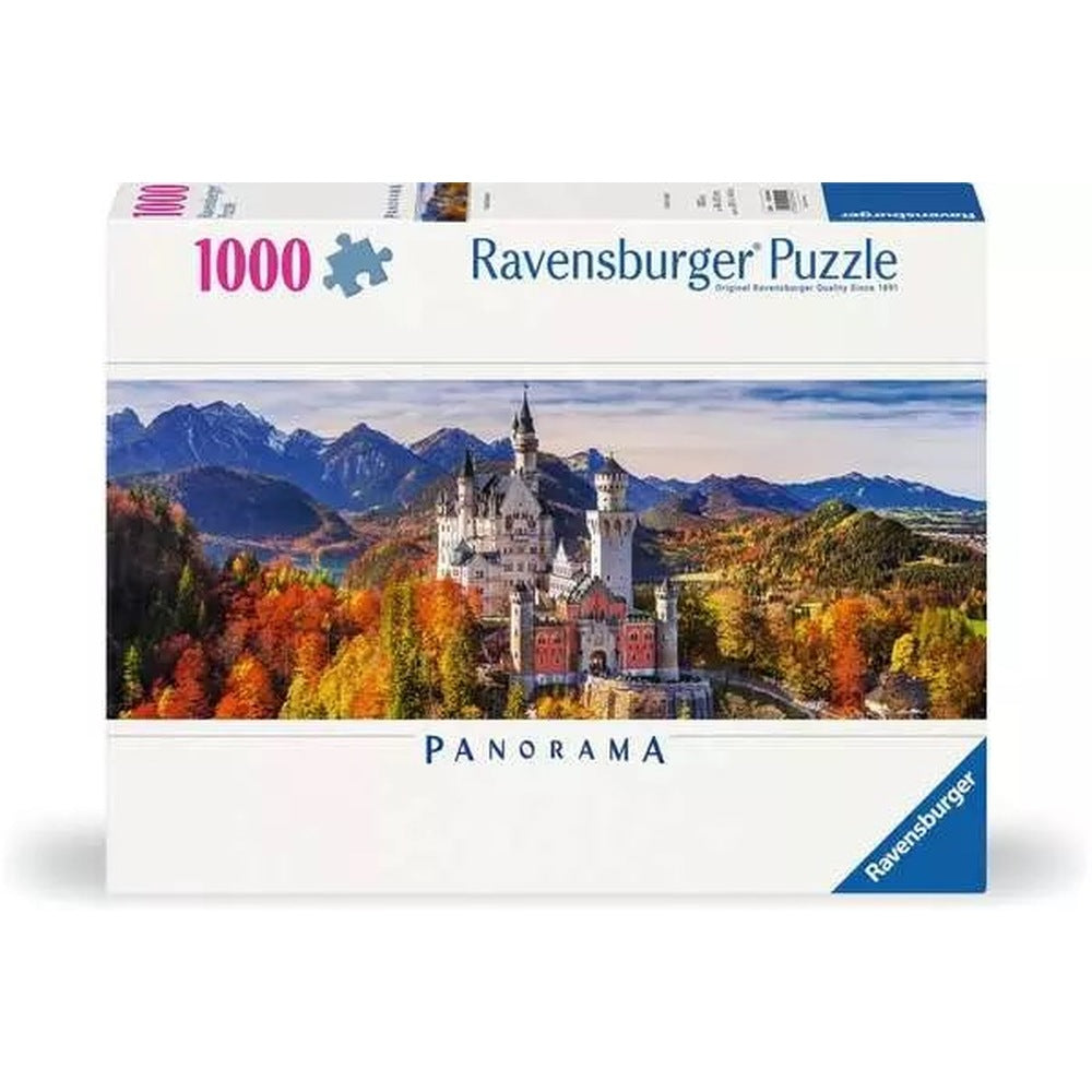NEUSCHWANSTEIN CASTLE PANORAMA PUZZLE 1000 PIECES NEW DESIGN - RAVENSBURGER (RVSPA00445)