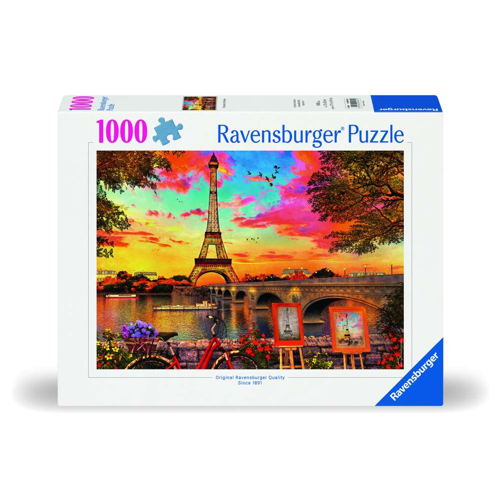 PUZZLE THE SEINE RIVER 1000 PIECES NEW DESIGN - RAVENSBURGER (RVSPA00461)