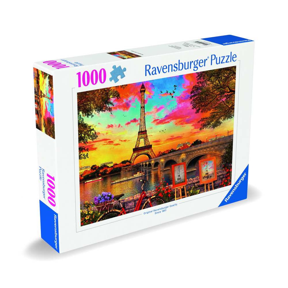 PUZZLE THE SEINE RIVER 1000 PIECES NEW DESIGN - RAVENSBURGER (RVSPA00461)