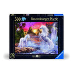PUZZLE UNICORNS IN THE DARK 500 PIECES THAT GLOW IN THE DARK NEW DESIGN - RAVENSBURGER (RVSPA00471)