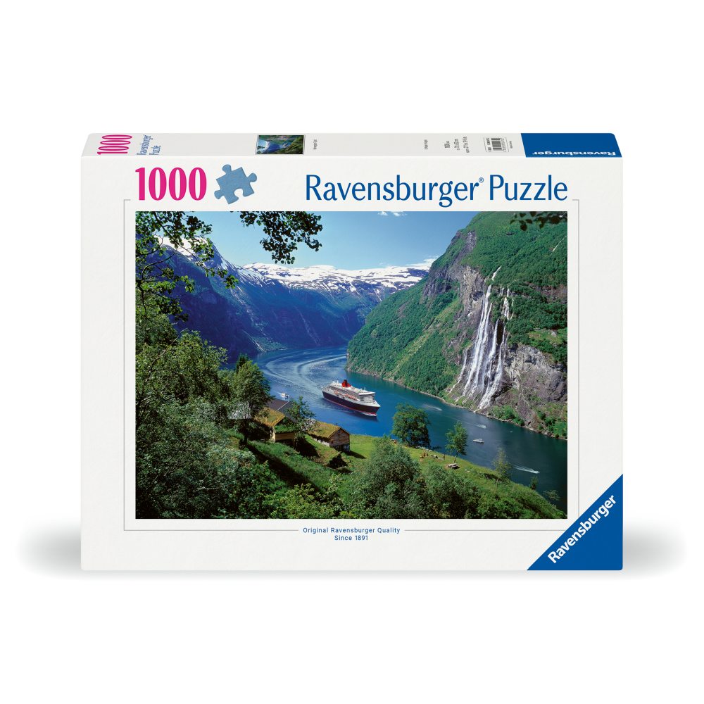 PUZZLE NORWEGIAN FIORD 1000 PIECES NEW DESIGN - RAVENSBURGER (RVSPA00475)