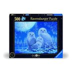 RAVENSBURGER - PUZZLE BUFNITE 500 PIESE LUMINEAZA IN INTUNERIC DESIGN NOU - RAVENSBURGER (RVSPA00479)
