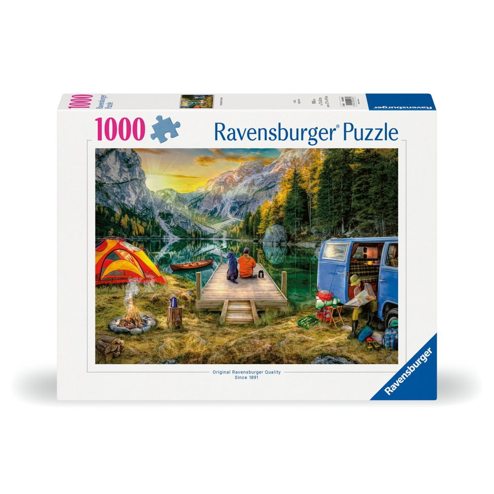 CAMPING PUZZLE 1000 PIECES NEW DESIGN - RAVENSBURGER (RVSPA00568)