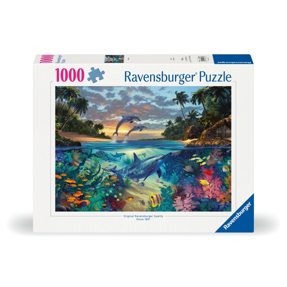 PUZZLE GOLFUL CORALILOR 1000 PIESE DESIGN NOU - RAVENSBURGER (RVSPA00646)