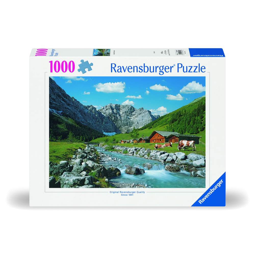 RAVENSBURGER - AUSTRIAN MOUNTAINS PUZZLE 1000 PIECES NEW DESIGN - RAVENSBURGER (RVSPA00649)