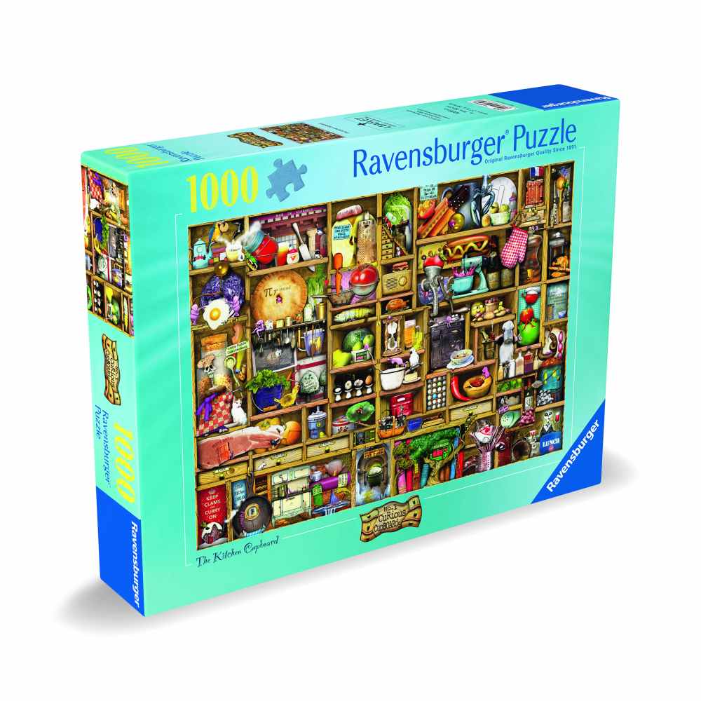 PUZZLE DULAP DE BUCATARIE 1000 PIESE DESIGN NOU - RAVENSBURGER (RVSPA00652)