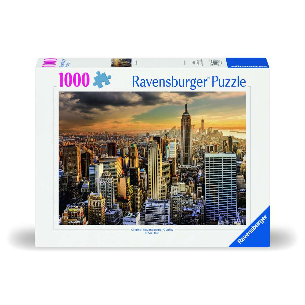 PUZZLE GREAT NEW YORK 1000 PIECES NEW DESIGN - RAVENSBURGER (RVSPA00668)