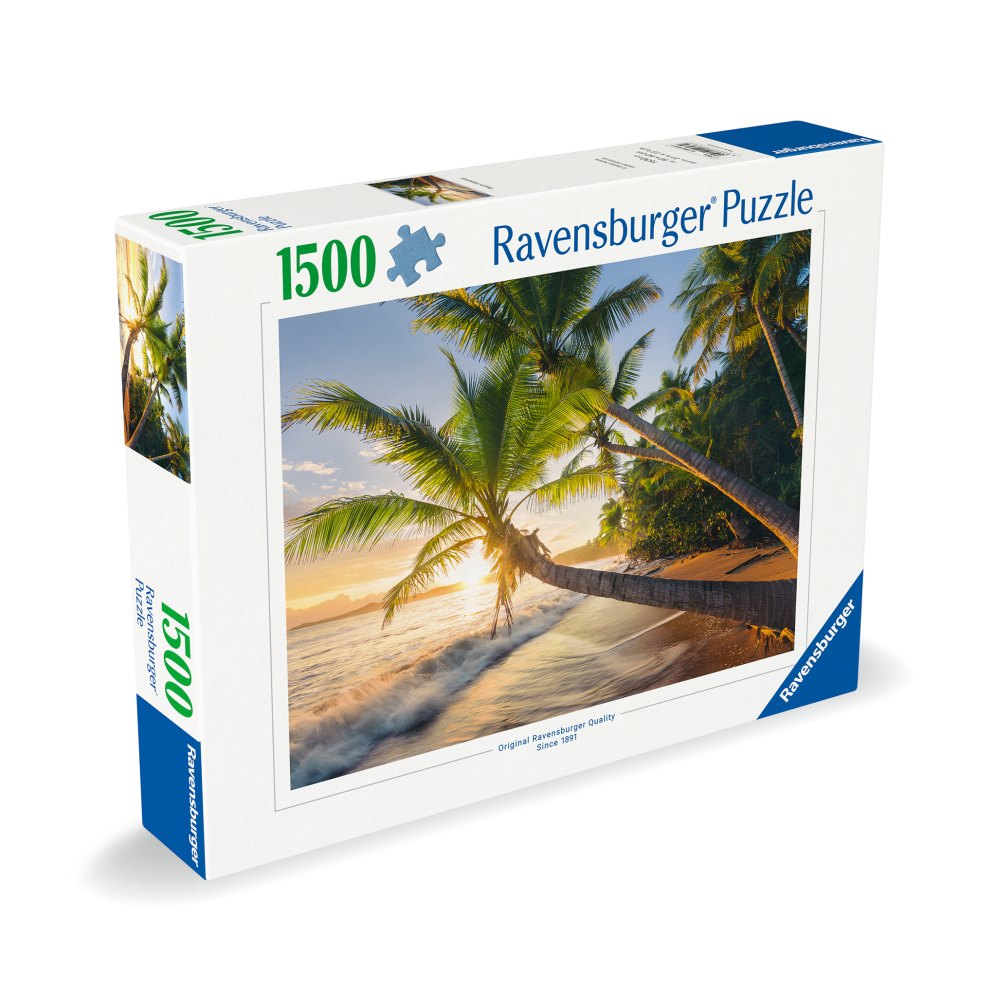 PUZZLE PLAJA 1500 PIESE DESIGN NOU - RAVENSBURGER (RVSPA00693)